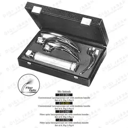 لارنگ بزرگسال فایبر اپتیک چهار تیغ J-13-152 surgicon mclntoch