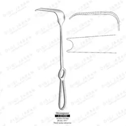 لانگینبک ناودانی J-33-930 surgicon down U 12*22*70mm