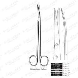 متس کرو یکسرتیز نلسون J-22-084 surgicon 18cm