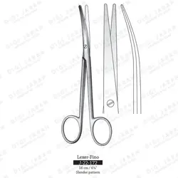 متس لکسر کرو فاین J-22-172 surgicon 16cm