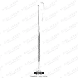 هوک تیز دورا مغزی J-25-910 surgicon 20 cm 5MM