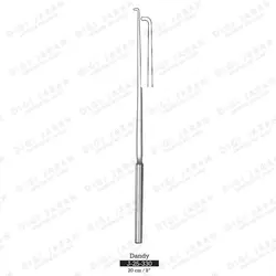 هوک دندی مغزی مستقیم  J-25-330L surgicon 23CM