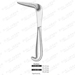 والو بالای واژینال دسته دار J-20-163 surgicon
