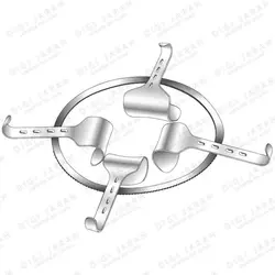 اکارتور کریشنر 300X240mm surgicon (فقط فریم بدون بلید) J-19-370