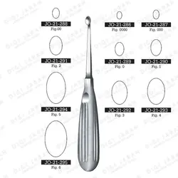 کورت استخوان دسته فلزی JO-21-286 surgicon