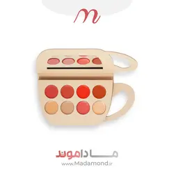 پالت 8 رنگ رژلب و کرم رولوشن مدل کافی