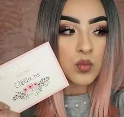 پالت رژگونه بیوتی کریشن مدل FLORAL BLOOM شماره BF01