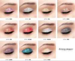 سایه گلیتر صورت و بدن بویزن بری