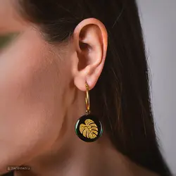 گوشواره برگ درخت انجیر