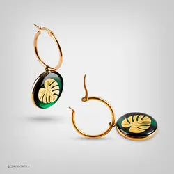 گوشواره برگ درخت انجیر