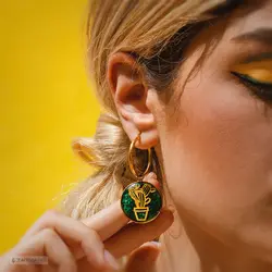 گوشواره کاکتوس