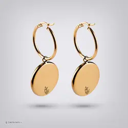 گوشواره قلب سبز