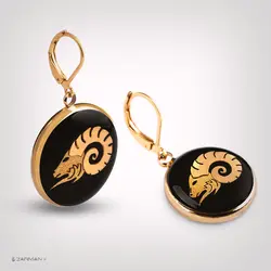 گوشواره نماد ماه فروردین