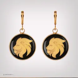 گوشواره نماد ماه مرداد