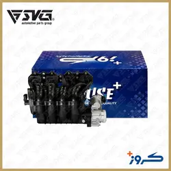 مجموعه منیفولد هوا موتور با دریچه گاز برقی ( 4 پیچ ) ETC پژو TU5 کروز