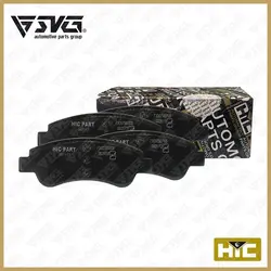 لنت ترمز جلو پژو 206 تیپ 5 HIC