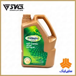 روغن موتور 4 لیتری  10W40 SM ( تورنادو ) سایپا یدک