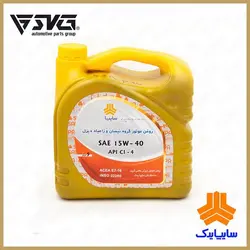 روغن موتور 6 لیتری SAE15W40 APICI4 نیسان دیزل ( نفت پارس ) سایپا یدک