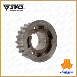 دنده تسمه تایمینگ روی میل لنگ زانتیا سایپا یدک