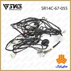 دسته سیم کامل عقب CNG (تزیینات جدید) سایپا یدک