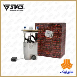 مجموعه پمپ بنزین و درجه داخل باک هدفلزی (با فیلتر بیرونی و پلیمری) تیبا سایپا یدک