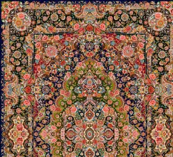 نخ و نقشه شاه عباسی نفیس صادراتی