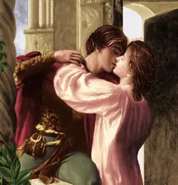 نخ و نقشه فرانسوی بوسه عاشقانه