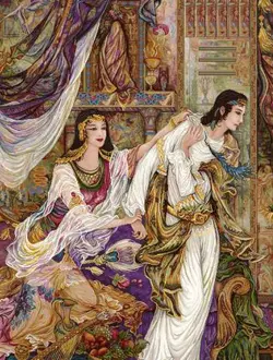 نخ و نقشه یوسف و زلیخا در آیینه شاعران