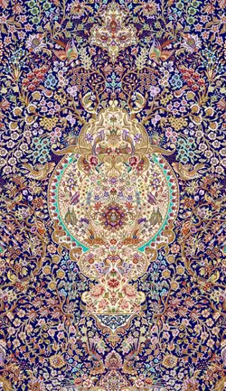 نخ و نقشه فرش اصفهان صوفیان