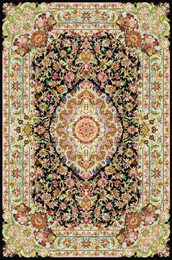 نخ و نقشه فرش شاه عباسی خرید تضمینی