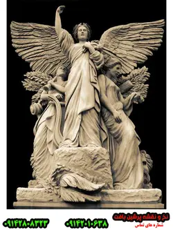 نخ و نقشه تندیس سه فرشته