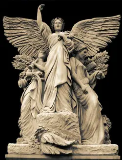 نخ و نقشه تندیس سه فرشته