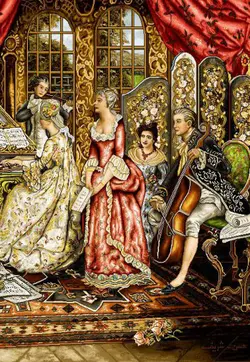 نخ و نقشه نوازنده پیانو