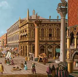 نخ و نقشه بازار ونیز کوچک