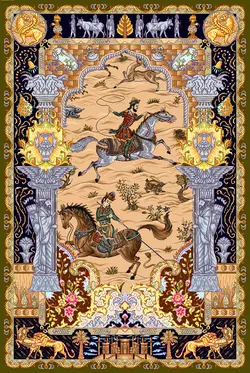 نخ و نقشه شکارگاه ذرع و نیم اختصاصی