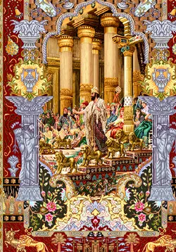 نخ و نقشه ملک سلیمان نفیس اختصاصی