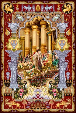 نخ و نقشه ملک سلیمان نفیس اختصاصی