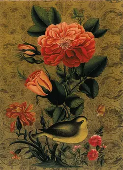 نخ و نقشه گل و مرغ اختصاصی