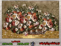 گل های کنار دیوار نخ و نقشه تبریز