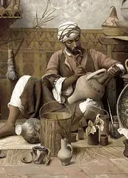 تابلوفرش کوزه گر نخ و نقشه تبریز