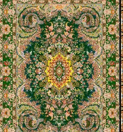 نخ و نقشه نوین فر طرح موج مهر