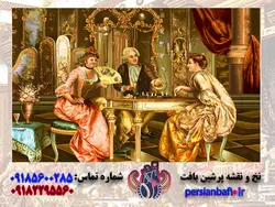 خرید نخ و نقشه تابلوفرش شطرنج باز جدید