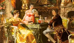 خرید نخ و نقشه تابلوفرش فرانسوی جدید