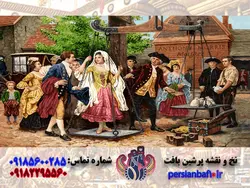 خرید نخ و نقشه تابلوفرش فرانسوی مهریه