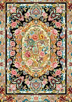 خرید نخ و نقشه زیرپایی سالاری ذرع و نیم