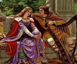 خرید نخ و نقشه فرانسوی چنگ زن