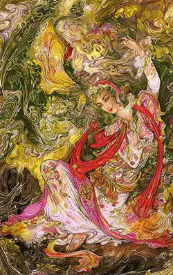 خرید نخ و نقشه مینیاتور سروش