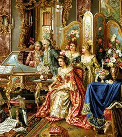 نخ و نقشه تابلو فرش پیانوزن