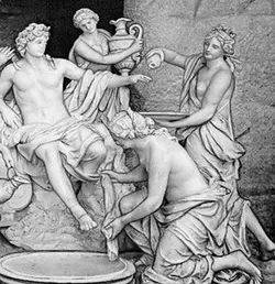 نخ و نقشه تابلوفرش خلقت آدم