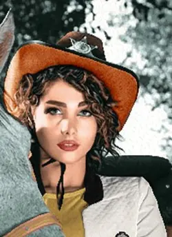 نخ و نقشه تابلوفرش رعنا